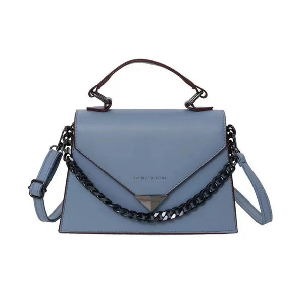 Luxury shoulder bag with chain - absolute elegance