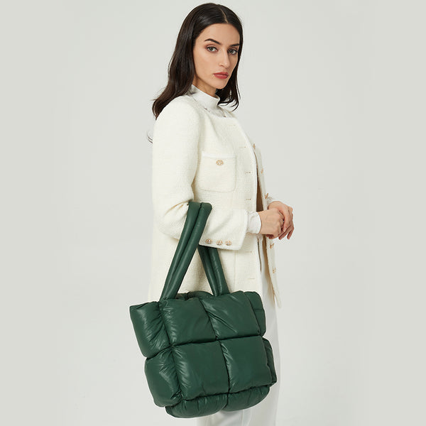 Charming quilted bag - cosy and elegant
