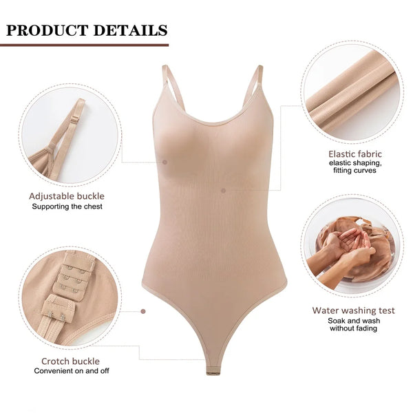3-in-1 Shaping Bodysuit - Shapes, Compresses & Enhances